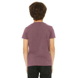 เสื้อยืด2024สำหรับเด็กเสื้อยืดผ้าเจอร์ซีย์ธรรมดาซักได้สำหรับฤดูร้อน - Product Image 3