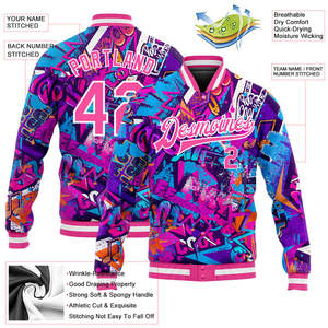 Venta al por mayor logotipo personalizado béisbol Letterman Collage béisbol Varsity chaquetas personalizado Varsity chaqueta de béisbol universitario para hombres - Product Image 6
