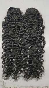 Extensions de cheveux indiens serrés bouclés pour femmes noires prêtes pour l'expédition et la livraison directe aux États-Unis avec des cuticules alignées - Product Image 4