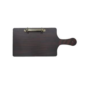 Fabricante de tablero de menú de madera de aspecto natural con tarjetas de lugar de mango y cubierta de tablero de números de mesa - Product Image 1