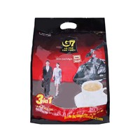 独特风味速溶白咖啡咖啡厅Trung Nguyenn G7 3in1速溶咖啡粉包装袋800克纯速溶咖啡