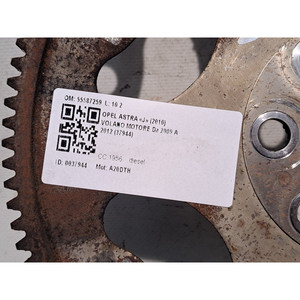 ฟลายวีล โอเปิ้ล แอสตร้า เจ 55587259 A20DTH ดีเซล 1956 (09>) - Product Image 2