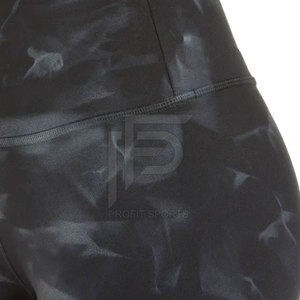 Mallas tejidas de cintura alta para mujer hechas a medida Ropa de entrenamiento de gimnasio de nuevo estilo con logotipo de Pakistán - Product Image 5