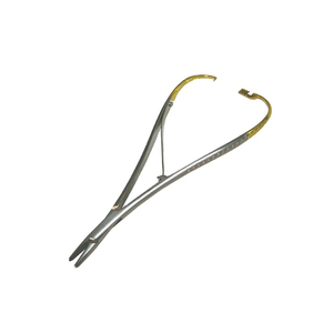 Porte-aiguilles orthodontique Mathieu manuel en acier inoxydable anti-acide, outil dentaire de luxe avec poignée ergonomique et 3 positions de mâchoires ARISTON - Product Image 2