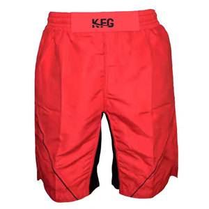 Customized Stylish MMA Shorts for Active <b>Athletes</b> Front Logo Lightweight Breathable Fabric <b>Supporting</b> Flexibility Easy Motion - Product Image 1