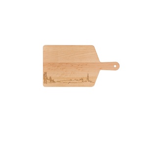 Nueva tabla de cortar de madera de mango rectangular para cortar pan y utensilios de cocina tabla de cortar multiusos - Product Image 1