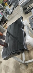 อนุสาวรีย์หินแกรนิตสีดำสนิท ขนาดสั่งทำได้ หินแกะสลักขัดเงาสมัยใหม่ สำหรับหลุมศพ หินแกรนิตอินเดีย - Product Image 3