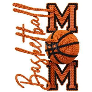 ราคาขายส่งลายบาสเก็ตบอล <span class=keywords><strong>Mama</strong></span> สำหรับงานถักไหมพรม งานปักด้วยเข็ม งานรีดติดด้วยความร้อน ลายพลาสติซอล ลาย DTF สำหรับเสื้อยืดและกระเป๋า - Product Image 1