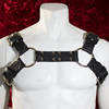 SHEMAX 2024 CALIDAD SUPERIOR VENTA CALIENTE PERSONALIZADA AL POR MAYOR OEM HECHO EN PAKISTÁN Arnés de pecho estilo Bulldog de cuero para hombre personalizado - Product Image 6
