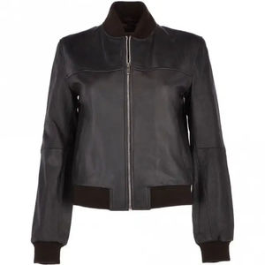 Blouson Bomber Femme Personnalisé Automne Toile Imperméable Écologique 100% Haute Qualité Vêtements Streetwear Coton Couleurs Personnalisées - Product Image 3