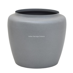 IHA Contemporary Iron Metal Tabletop Flower <b>Vase</b> Model IHA24029 for Home & Wedding Events Wholesale Decoration India - Product Image 1