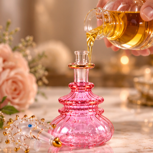 Frascos de Perfume de Cristal Grabado al Ácido Hechos a Mano en Egipto, con Grabado Dorado, Diseño Único, Varias Formas de Animales, Tapón de Cristal - Product Image 6
