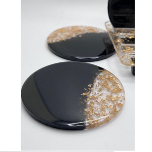Best Colors Customizable Classic Style Resin Coaster New Design Customization Available - Product Image 2