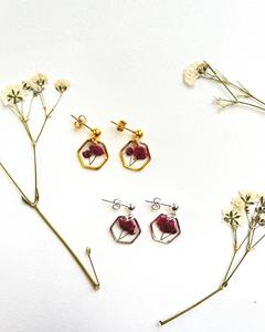 Resin Embroidery Earrings Handmade Stainless Steel Fashion Jewelry for Women Girls Classic Wedding Look High Quality - Product Image 3