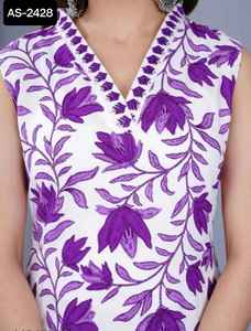 Las colecciones de Kurtis de algodón más hermosas con tallas grandes disponibles para mujeres Casual Wear Digital Printed Kurtis Heavy Salwar Suit - Product Image 6