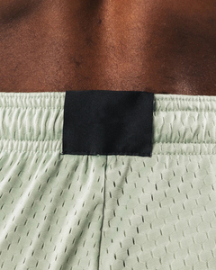 Pantalones cortos informales de algodón y poliéster de verano para hombre con cintura alta elástica y logotipo personalizado con estampado de letras para exteriores - Product Image 6