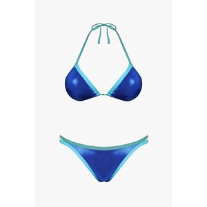 Top Maldives Designer Cover-Up Transpirable Knitting Solid Halter Top para Beach Exclusive Solo Incl - Product Image 2