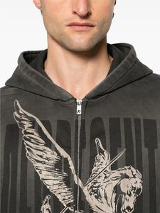 Sudadera con Capucha para Hombre Adulto, Invierno 2025, Nueva, Holgada, Simple, de Manga Larga, con Cierre y Bordado, para Parejas - Product Image 2