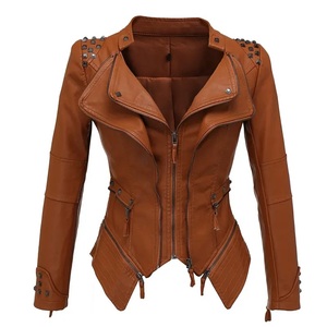 2025แจ็กเก็ตหนังแท้สำหรับผู้ใหญ่เสื้อกลางแจ้งระบายอากาศได้ดีโลโก้ออกแบบได้ตามต้องการ - Product Image 1