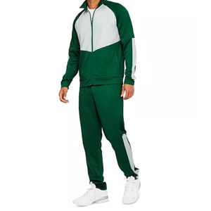 OEM Survêtement à panneau uni vierge de haute qualité en polaire personnalisé Vente en gros de coupe ample automne hiver Survêtement de jogging décontracté pour hommes - Product Image 1