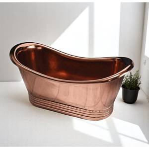 Les baignoires en cuivre les plus demandées améliorent l'expérience globale de spa dans les salles de bain résidentielles et dans les hôtels de luxe. - Product Image 1