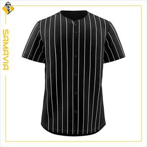SAMAVIA Camisetas de Béisbol Personalizadas Duraderas y Transpirables, Ropa Deportiva 100% Poliéster para Equipos de EE. UU., Ajuste Personalizado - Product Image 1