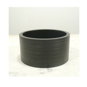 Large Black Round Deep Wooden Serving Bowl Tableware Salad Soup Serving Wood Bowl - Product Image 5