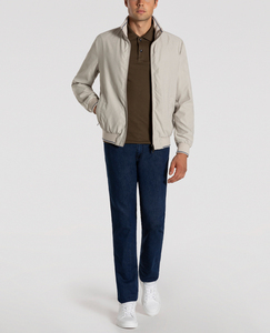 Chaqueta de invierno 2025 chaqueta de invierno personalizada para hombre último diseño de bombardero de nailon informal con cuello levantado y logotipo frontal - Product Image 4