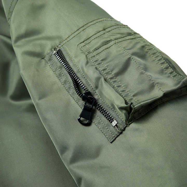 Men's Customized Lamb Fur Winter Puffer Coat Stand Hood Quilted Padding Zipper Good Quality Canvas Fabric Bomber Jacket Long