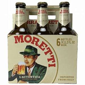 Moretti Birra Premium Italian Lager 330ml Draft <b>Beer</b> Bottle and Bulk Box Italian Style Premium <b>Beer</b> - Product Image 2