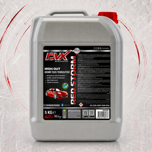 Removedor de Residuos de Hierro DVX Red Storm, 5 KG, Fragancia Cítrica, Certificado ROSH - Product Image 1