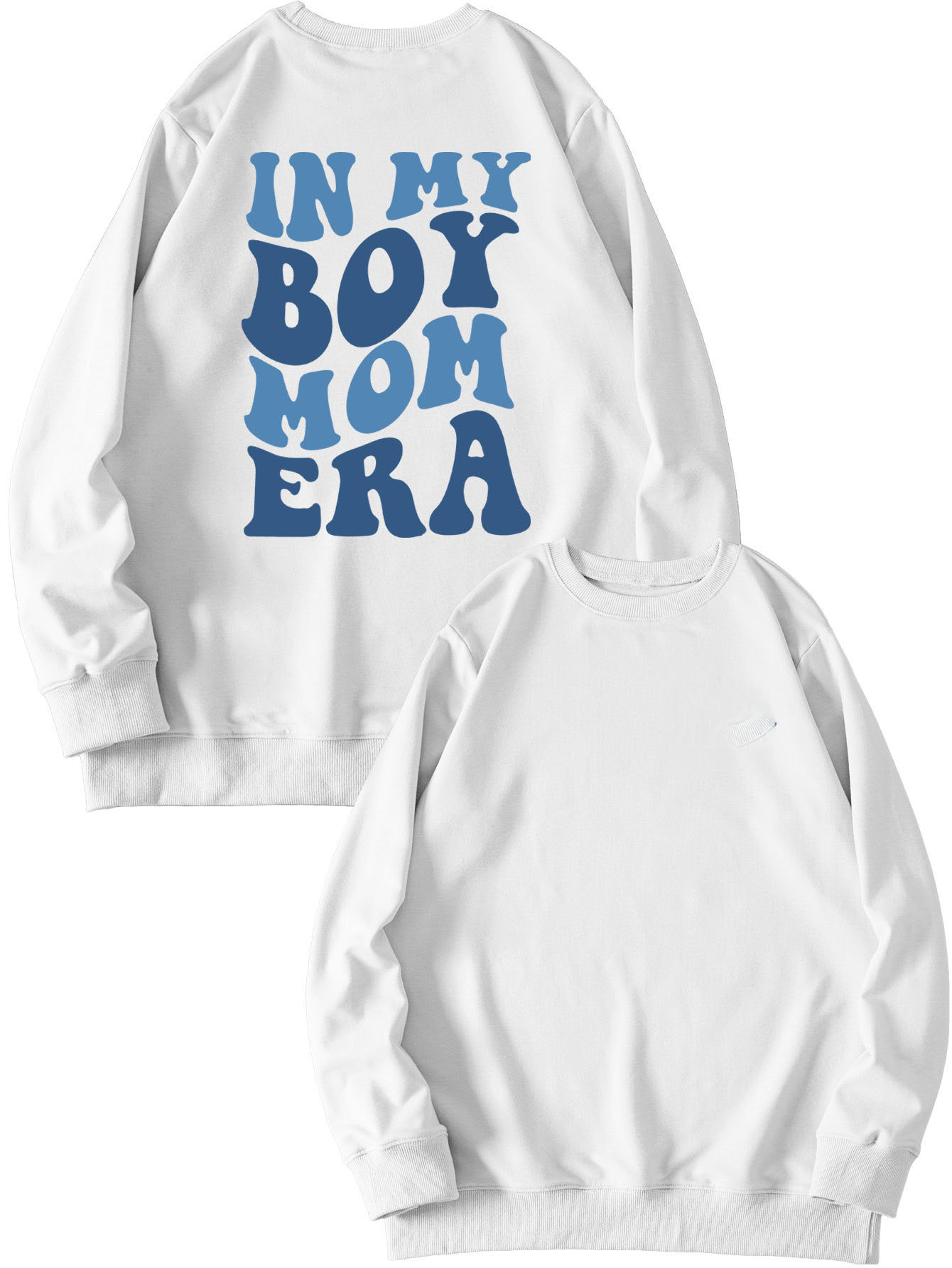 Pink sweatshirt (black font) printed on chest