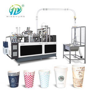 1.5-16oz thiết kế tùy chỉnh Cốc giấy làm máy đơn tường đôi tường Giấy Cốc máy tự động Máy sản xuất cốc - Product Image 1