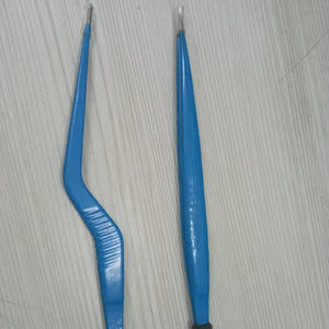 Pinzas de Coagulación Bipolares, Pinzas Bipolares con Recubrimiento de Cauterización, Pinzas de Bayoneta, Pinzas Bipolares Rectas - Product Image 1