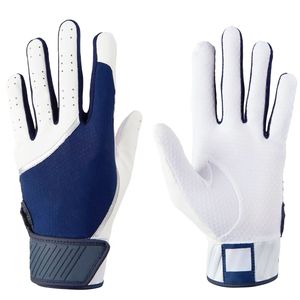 Gants de frappe de baseball réglables avec sangle de poignet, poignée en silicone, logo personnalisé, gants de baseball professionnels, fournisseur direct d'usine - Product Image 6
