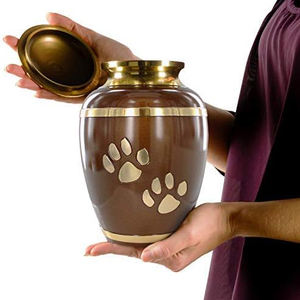 Urnas de metal tradicionales de la mejor calidad para cenizas humanas y de mascotas Moderno Último diseño Venta caliente Memorial funerario para recuerdos queridos - Product Image 5