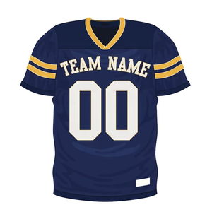 T-shirt sur mesure Football américain Unisexe Maillot de rugby All Blacks Polyester Maillot de football américain - Product Image 5