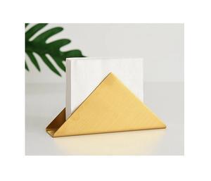 Grand design en métal fini élégant porte-papier de soie maison et hôtel vaisselle décorative à bon prix - Product Image 2