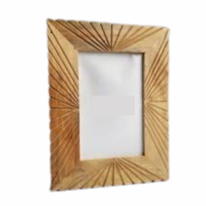 Marco de fotos de madera con acabado pulido de alta calidad, ligero y duradero, lo mejor para decoración del hogar y opciones de regalo - Product Image 3