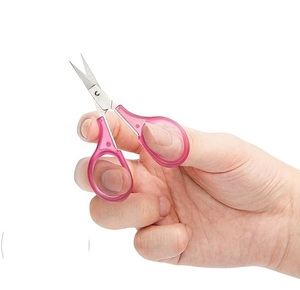 กรรไกรขนาดเล็กสำหรับตัดหนังกำพร้า ตัดเล็บที่หงิกงอ และตกแต่งเล็บหรือทำเล็บเท้าอย่างละเอียด กรรไกรสำหรับตกแต่งคิ้ว - Product Image 2