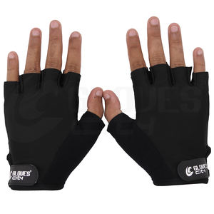 Guantes Deportivos Profesionales Personalizados al por Mayor, de Medio Dedo, Antideslizantes, Transpirables, para Levantamiento de Pesas, Gimnasio, Fitness, Unisex - Product Image 2
