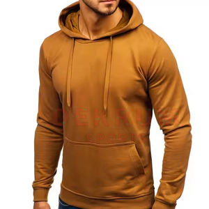 Precio al por mayor MOQ bajo Hombres Terry Cotton Hoodies Nueva llegada Tela cómoda Hombres Terry Cotton Hoodies - Product Image 2