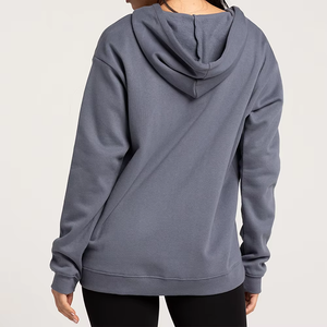 Sudaderas con capucha y sudadera informales de moda para mujer de alta calidad, cremallera en la parte delantera y bolsillo tipo canguro - Product Image 6