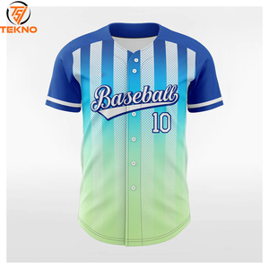 Maillot de baseball pour hommes 2025 Chemise respirante Maillot de baseball à la mode avec maillot numérique à manches courtes pour hommes OEM Custom Serviced - Product Image 1