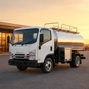 Camión <span class=keywords><strong>de</strong></span> Combustible Usado <span class=keywords><strong>con</strong></span> Volante a la Izquierda, Cabina Plana, Camión Ligero - Product Image 2