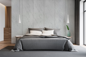 MGS 7995 ZEFIRO BIANCO HPL Finition de surface en pierre de qualité supérieure pour chambre à coucher, design minimaliste, produit fabriqué en Inde - Product Image 3