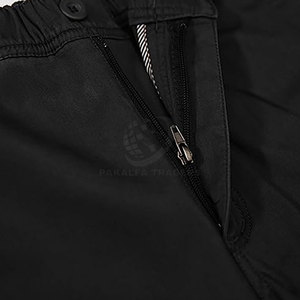 Pantalon cargo décontracté pour homme grande taille 100% coton-Léger taille moyenne motif droit braguette à boutons pour entraînement en plein air Service OEM - Product Image 4