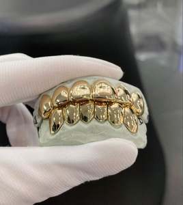 Grillz VVS Lab en Argent Sterling 925 avec Moissanite 10 x 10, 50g, pour Occasions Spéciales - Product Image 5