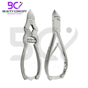 Outils de pédicure en acier inoxydable, coupe-ongles, lime, sonde, instruments de podologie, ouverture à mâchoires larges, lame courbée, durable - Product Image 2