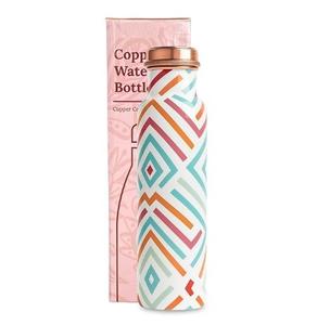 Hand-finished <b>copper</b> <b>water</b> <b>bottles</b> stylish, ideal for daily hydration routines luxurious printed <b>copper</b> <b>bottles</b> - Product Image 3